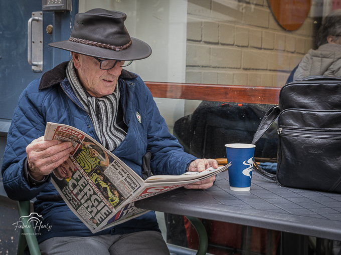 Catching up with the news